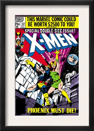X-Men #137 Cover: Cyclops, Grey And Jean by John Byrne Pricing Limited Edition Print image