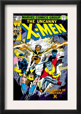 Uncanny X-Men #126 Cover: Wolverine, Colossus, Storm, Cyclops, Nightcrawler And X-Men Fighting by Dave Cockrum Pricing Limited Edition Print image