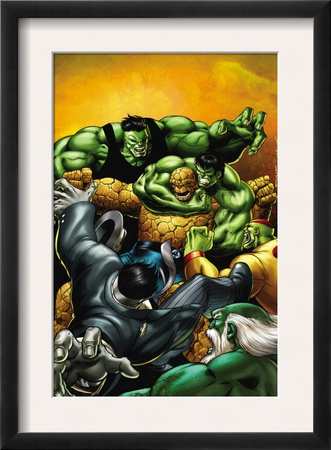 The Thing #3 Cover: Hulk And Thing by Andrea Di Vito Pricing Limited Edition Print image