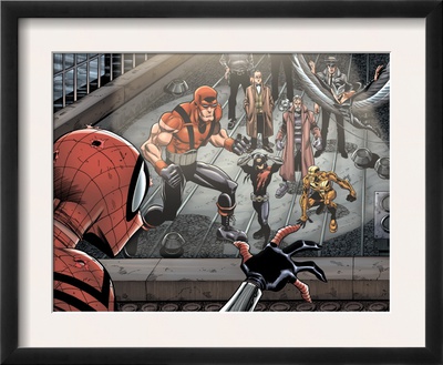 Spider-Girl #73 Group: Claw And Spider-Girl by Ron Frenz Pricing Limited Edition Print image