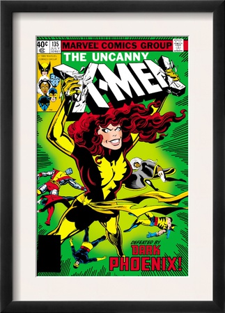 Uncanny X-Men #135 Cover: Grey, Jean, Colossus, Wolverine, Storm, Cyclops, Dark Phoenix And X-Men by John Byrne Pricing Limited Edition Print image