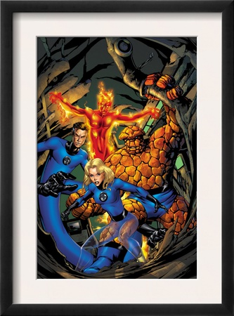 Fantastic Four #527 Cover: Thing, Mr. Fantastic, Human Torch And Invisible Woman by Mike Mckone Pricing Limited Edition Print image