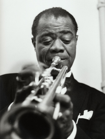 Louis Armstrong, November 17, 1955 by Luc Fournol Pricing Limited Edition Print image