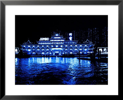 Jumbo Floating Restaurant, Hong Kong, China by John Coletti Pricing Limited Edition Print image