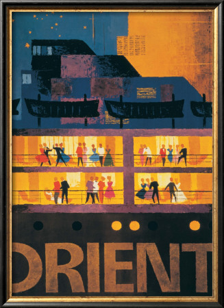Orient Line To Australia, Pacific ,North America And Far East by Fritz Buhler Pricing Limited Edition Print image