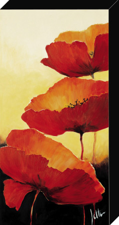 Red Poppies Ii by Jettie Roseboom Pricing Limited Edition Print image