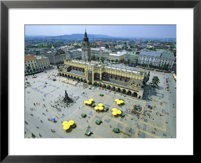 Stare Mesto Square From A Church Spire Lookout, Poland by David Clapp Pricing Limited Edition Print image
