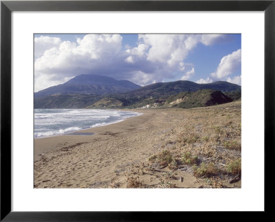Kefalonia, The Beach At Katelios Bay, Nesting Beach For The Loggerhead Turtle by Ian West Pricing Limited Edition Print image