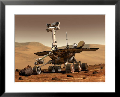 Artist's Rendition Of Mars Rover by Stocktrek Images Pricing Limited Edition Print image