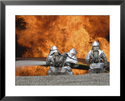 Us Air Force Airmen Neutralize A Live Fire During A Field Training Exercise by Stocktrek Images Pricing Limited Edition Print image