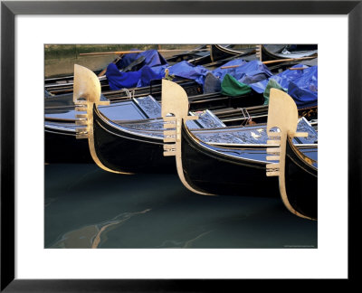Row Of Gondolas, Venice, Veneto, Italy by Sergio Pitamitz Pricing Limited Edition Print image