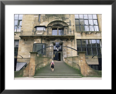 Glasgow School Of Art, Designed By The Architect Charles Rennie Mackintosh, Glasgow, Scotland by Yadid Levy Pricing Limited Edition Print image