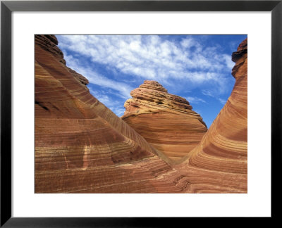 Sandstone Patterns In Coyote Buttes Area Of Paria Wilderness, Arizona, Usa by Diane Johnson Pricing Limited Edition Print image