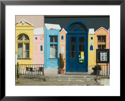 Colorful Cafe By Ptuj Theater, Stajerska, Slovenia by Walter Bibikow Pricing Limited Edition Print image