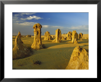 The Pinnacle Desert, Nambung National Park Near Perth, Western Australia by Gavin Hellier Pricing Limited Edition Print image