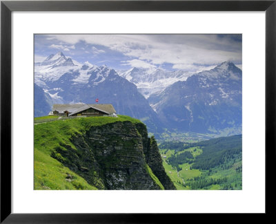 Grindelwald And North Face Of The Eiger Mountain, Swiss Alps, Switzerland by Gavin Hellier Pricing Limited Edition Print image