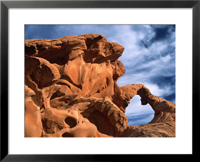 Arch Rock, Valley Of Fire State Park, Nevada, Usa by Charles Sleicher Pricing Limited Edition Print image
