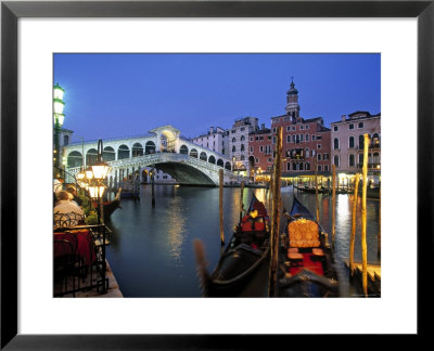 Rialto Bridge, Grand Canal, Venice, Italy by Demetrio Carrasco Pricing Limited Edition Print image