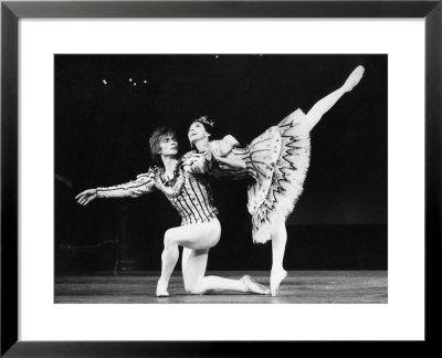 Margot Fonteyn And Rudolf Nureyev In Birthday Offering By The Royal Ballet At Royal Opera House by Anthony Crickmay Pricing Limited Edition Print image