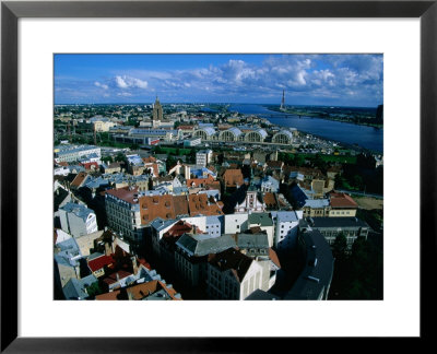 Cityscape From St. Peter's Church, Riga, Latvia, by Jane Sweeney Pricing Limited Edition Print image