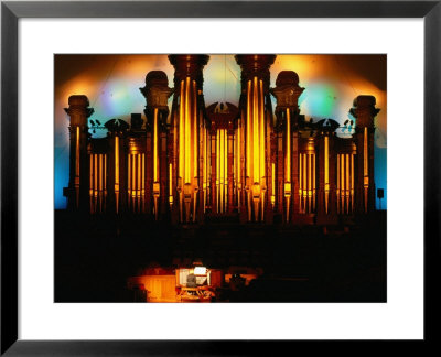 Mormon Tabernacle Organ, Temple Square, Salt Lake City by Holger Leue Pricing Limited Edition Print image