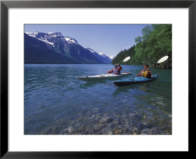 Kayaking On Chilkoot Lake And The Takshanuk Mountains by Rich Reid Pricing Limited Edition Print image
