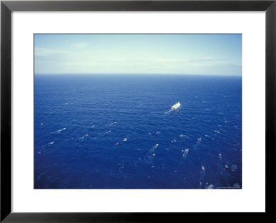 The Seismic Vessel Geco Beta Towing Cannons In Search Of Oil And Gas, Bass Strait, Australia by Jason Edwards Pricing Limited Edition Print image