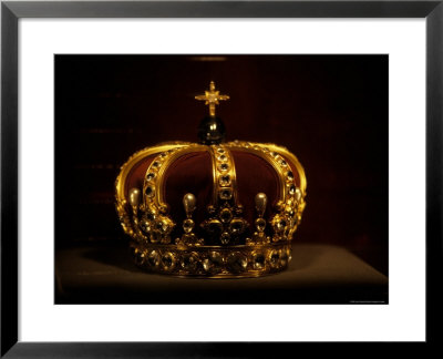The Crown Of Prussia On Display At Burg Hohenzollern Castle by Jason Edwards Pricing Limited Edition Print image