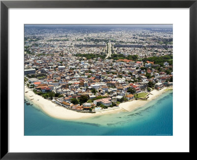 Stone Town Of Zanzibar Is The Cultural Center Of The Island, Tanzania by Michael Fay Pricing Limited Edition Print image