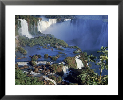 Iguassu Or Iguacu Waterfalls, Formerly Known As Santa Maria Falls, On The Brazil Argentina Border by Paul Schutzer Pricing Limited Edition Print image