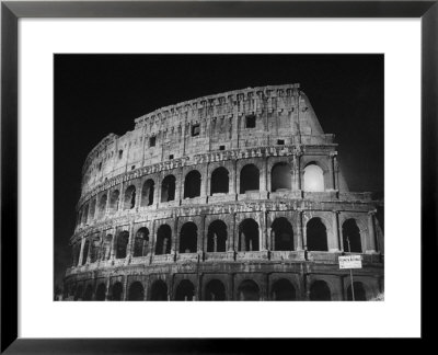View Of The Ruins Of The Colosseum In The City Of Rome by Carl Mydans Pricing Limited Edition Print image