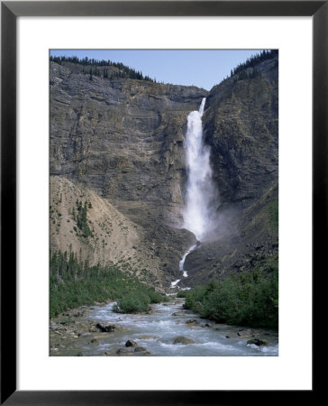 Takakkaw Falls, 254M High, Yoho National Park, British Columbia, Rockies, Canada by Geoff Renner Pricing Limited Edition Print image