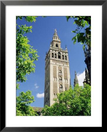 The Giralda, The Moorish Minaret And Observatory, Seville, Andalucia (Andalusia), Spain, Europe by James Emmerson Pricing Limited Edition Print image