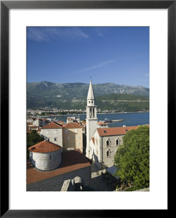 Old Town Church, Budva, Montenegro by Walter Bibikow Pricing Limited Edition Print image