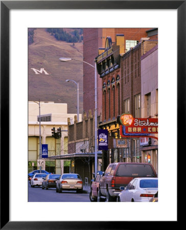 Front Street, Missoula, Montana by Chuck Haney Pricing Limited Edition Print image