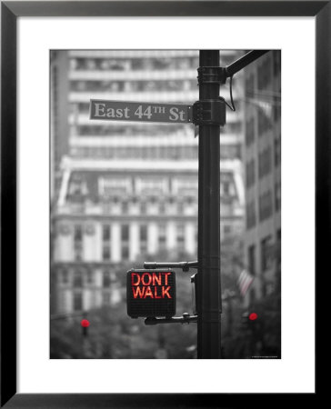 Street Sign, New York City, Usa by Jon Arnold Pricing Limited Edition Print image