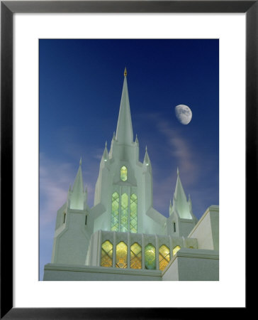 Mormon Temple, San Diego, California, Usa by Richard Cummins Pricing Limited Edition Print image