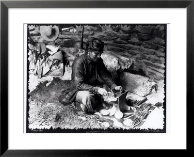 Silversmith At Work, C.1914 by William J. Carpenter Pricing Limited Edition Print image