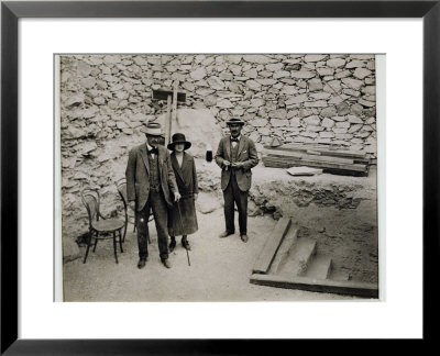 Lord Carnarvon's First Visit To The Valley Of The King's: Lord Carnarvon by Harry Burton Pricing Limited Edition Print image