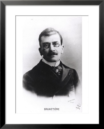 Portrait Of Ferdinand Brunetiere by Reutlinger Studio Pricing Limited Edition Print image