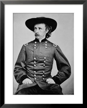Portrait Of General A. Custer by Mathew B. Brady Pricing Limited Edition Print image