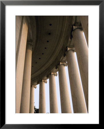 Columns Surround The Jefferson Statue At The Jefferson Memorial by Rex Stucky Pricing Limited Edition Print image