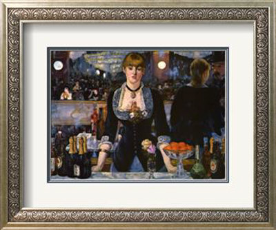 A Bar At The Folies-Bergere, 1882 by Edouard Manet Pricing Limited Edition Print image