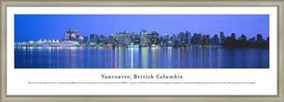Vancouver, British Columbia by James Blakeway Pricing Limited Edition Print image