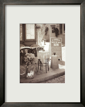 The Café Terrace On The Place Du Forum, Arles, At Night, C.1888 (Detail) by Teo Tarras Pricing Limited Edition Print image