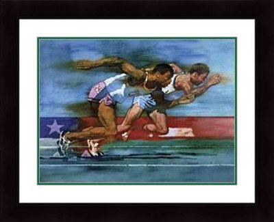 Olympic Track And Field by Michael C. Dudash Pricing Limited Edition Print image