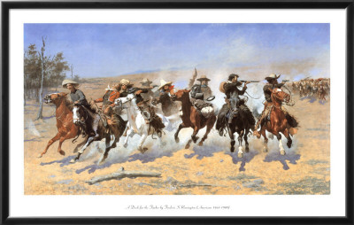 Dash For Timber by Frederic Sackrider Remington Pricing Limited Edition Print image