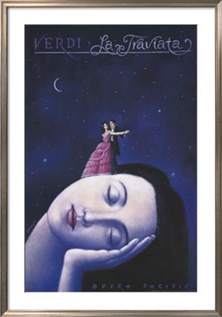 La Traviata by Rafal Olbinski Pricing Limited Edition Print image