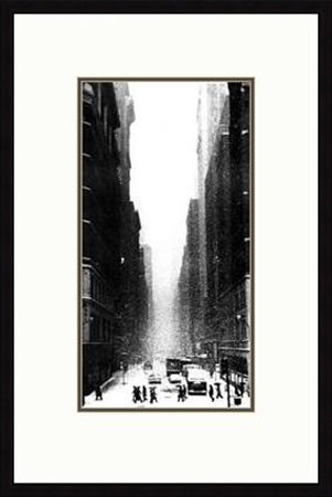 New York Snow by Richard Calvo Pricing Limited Edition Print image