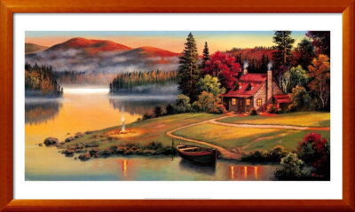 Fireside Retreat by Dubravko Raos Pricing Limited Edition Print image